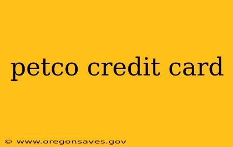 petco credit card
