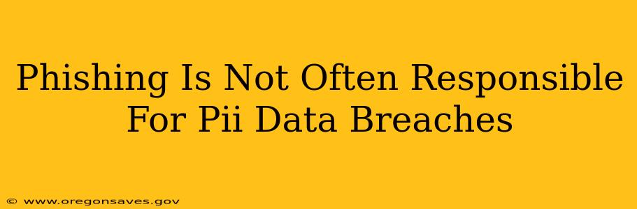 Phishing Is Not Often Responsible For Pii Data Breaches