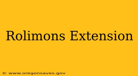 Rolimons Extension