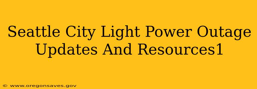 Seattle City Light Power Outage Updates And Resources1