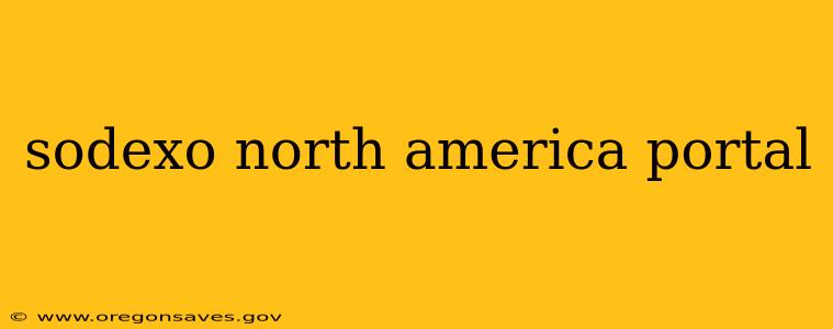 sodexo north america portal