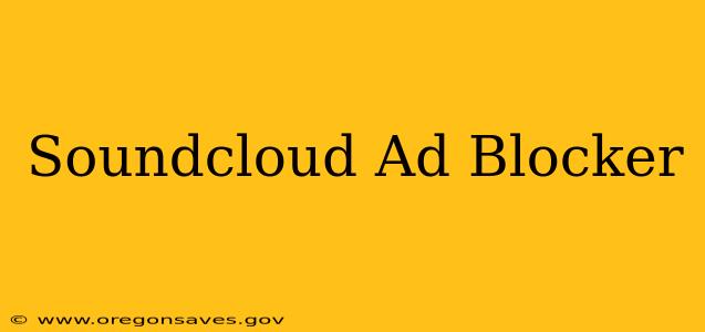 Soundcloud Ad Blocker