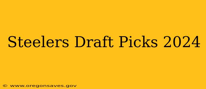 Steelers Draft Picks 2024