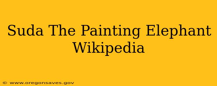 Suda The Painting Elephant Wikipedia