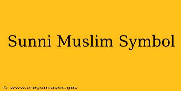 Sunni Muslim Symbol