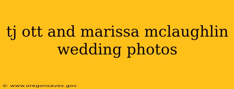 tj ott and marissa mclaughlin wedding photos