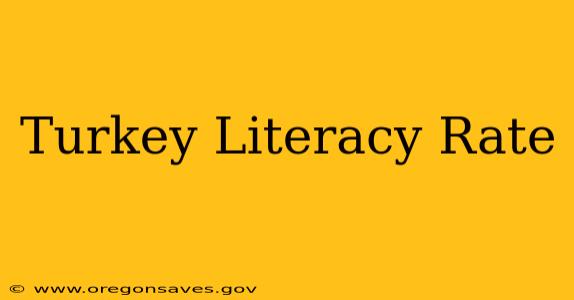 Turkey Literacy Rate