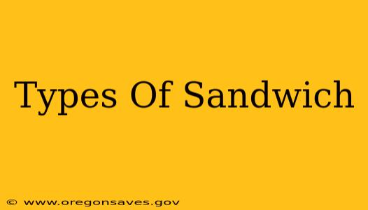 Types Of Sandwich