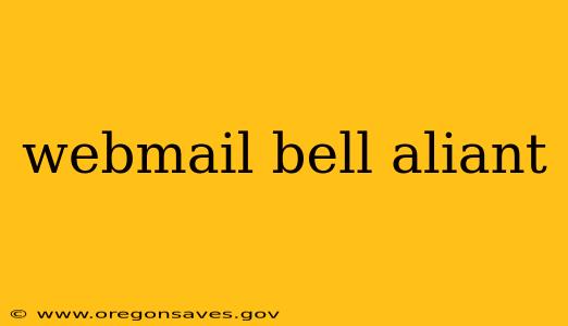 webmail bell aliant