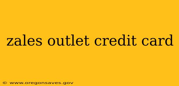zales outlet credit card